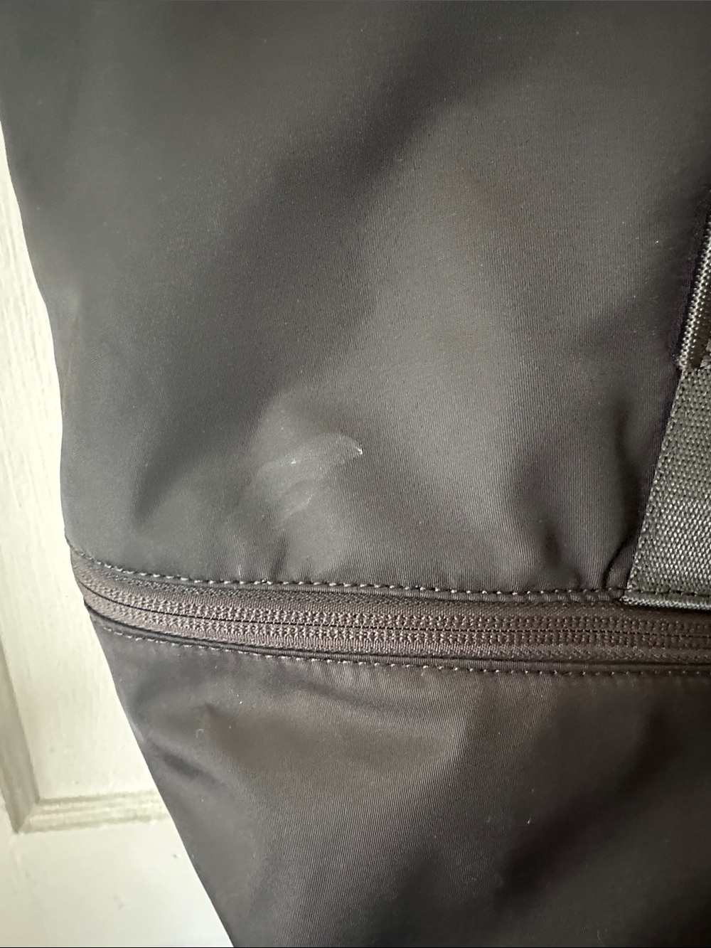 lululemon athletica Black Duffel Tote with Front Zip Pocket - Picture 7 of 8